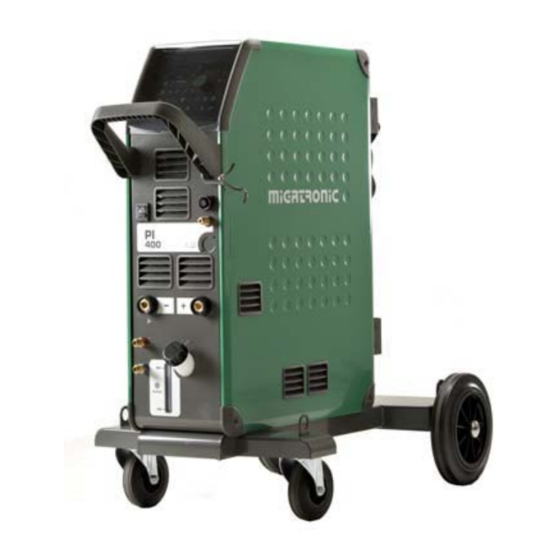 Migatronic PI 320 DC Betriebsanleitung