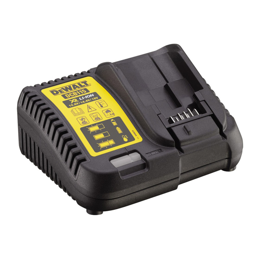 DeWalt DCB115 Originalanweisungen