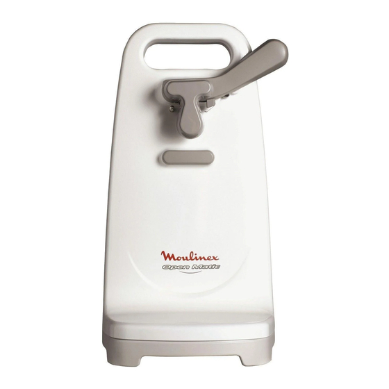 Moulinex OPENMATIC Bedienungsanleitung