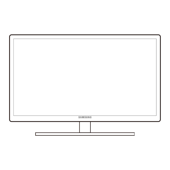 Samsung SyncMaster TS190W Benutzerhandbuch