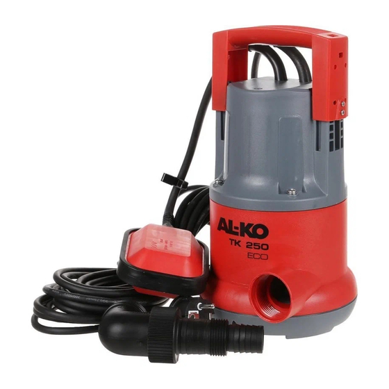 AL-KO TK 250 ECO Betriebsanleitung