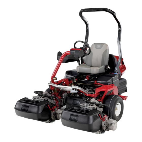 Toro Greensmaster eTriFlex 3370 04590 Bedienungsanleitung