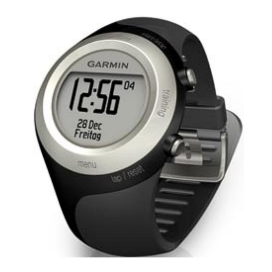 Garmin Forerunner-405 Benutzerhandbuch