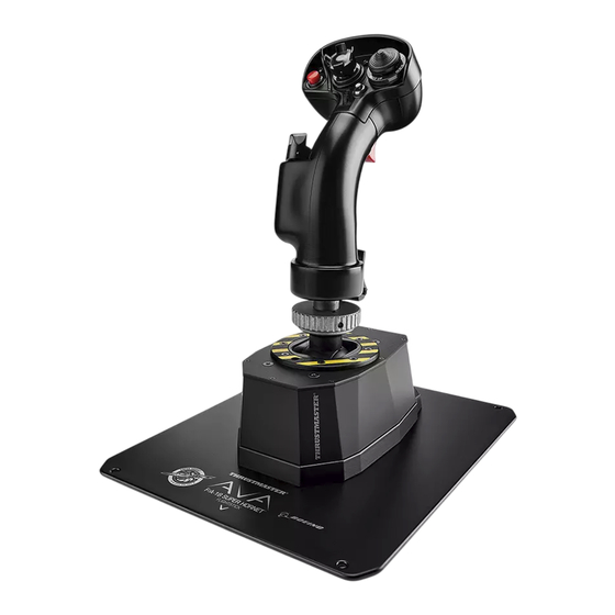 Thrustmaster AVA F/A-18 SUPER HORNET FLIGHTSTICK Benutzerhandbuch
