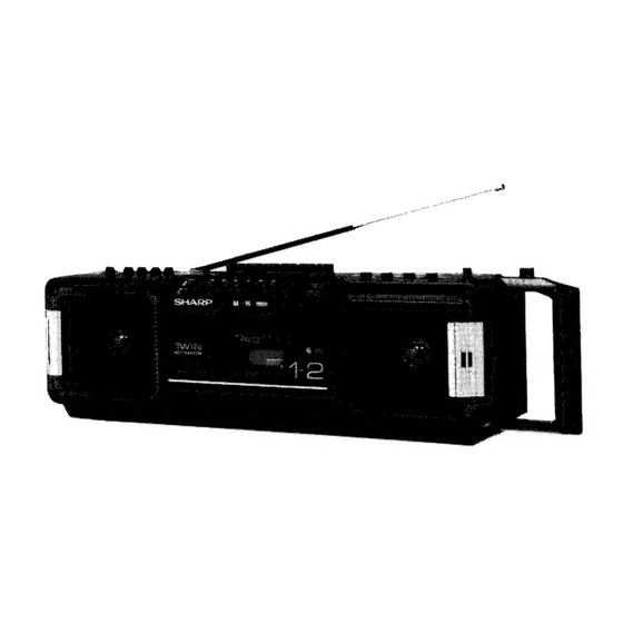 Sharp WQ-T282H Serviceanleitung