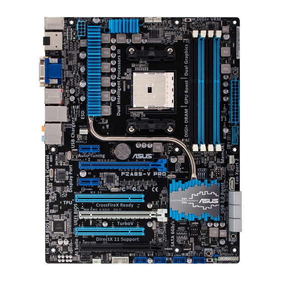 Asus F2A85-V PRO Schnellstartanleitung