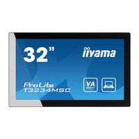 Iiyama ProLite T3234MSC Bedienungsanleitung