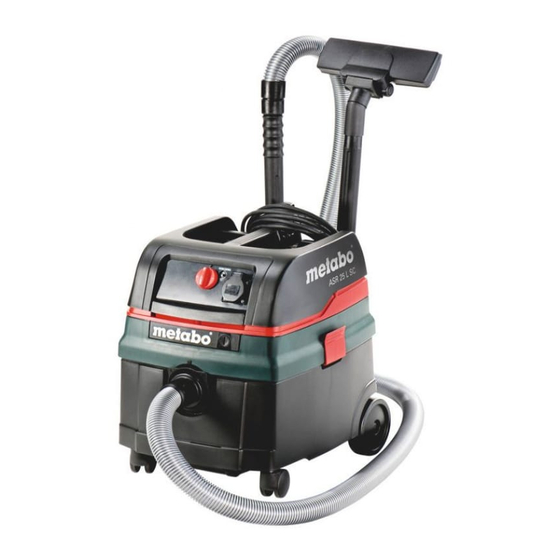 Metabo ASR 25 L SC Originalbetriebsanleitung