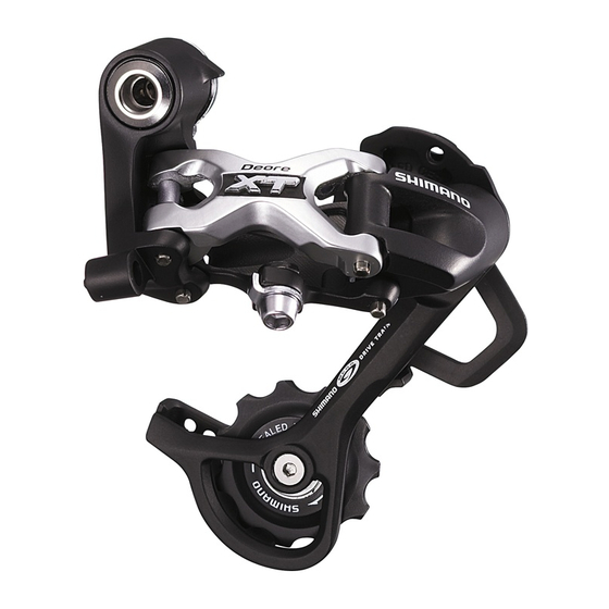 Shimano RD-M771 Einbauanleitung