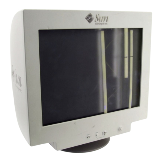 Sun Microsystems GDM-5510 Bedienungsanleitung