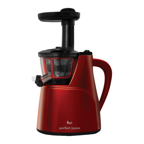 Eldom Perfect Juicer PJ600B INTENSI Gebrauchsanweisung