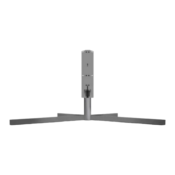 Loewe table stand motor s.77 Montageanleitung