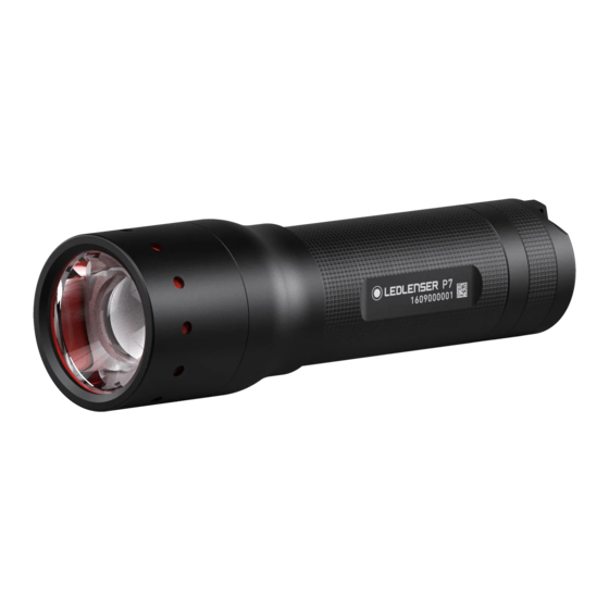 Led Lenser P7 Handbuch