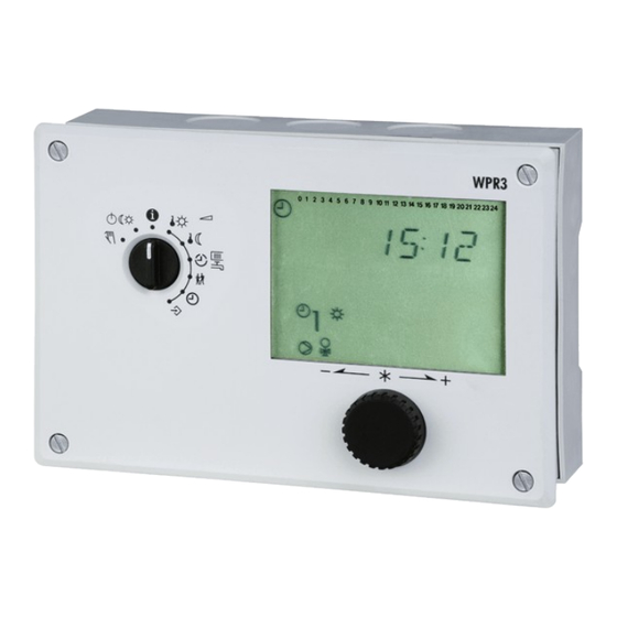 KT-Elektronik WPR3 Einbau- Und Bedienungsanleitung