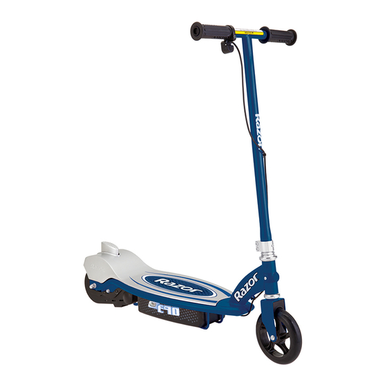 Razor E90 Bedienungsanleitung