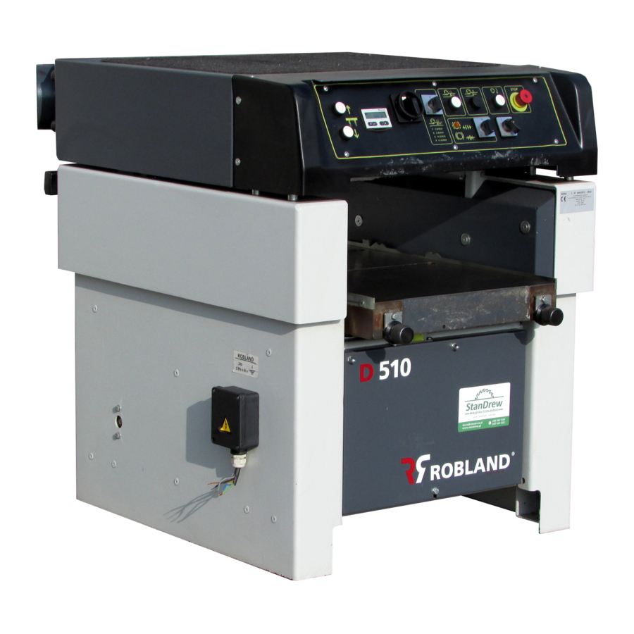Robland D 510 Betriebsanleitung