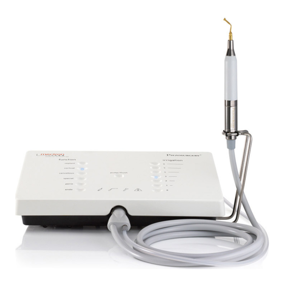mectron Piezosurgery white Wartungshandbuch