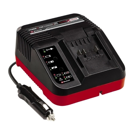 EINHELL Power X-Car Charger 3A Originalbetriebsanleitung