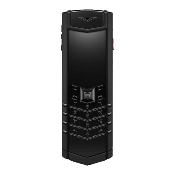 Vertu Signature RM-266V Benutzerhandbuch