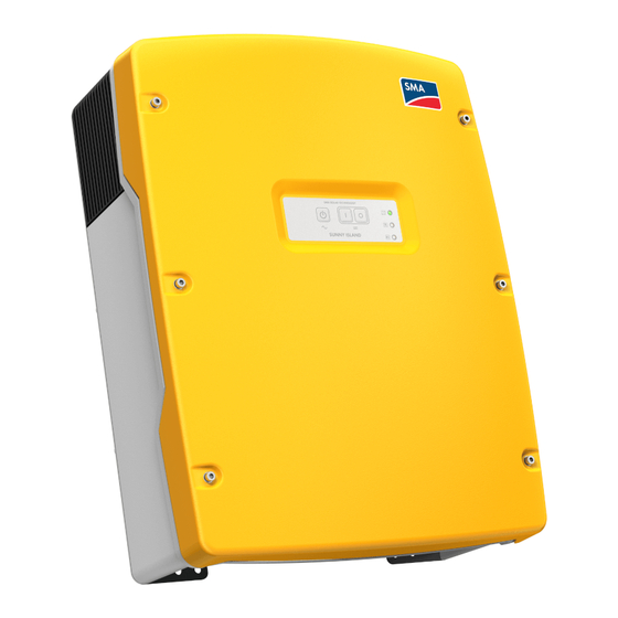 SMA SUNNY ISLAND 6.0H Installationsanleitung