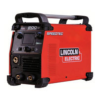 Lincoln Electric SPEEDTEC 200C Bedienungsanleitung