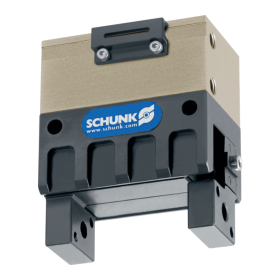 SCHUNK MPG-plus 16 Montage- Und Betriebsanleitung