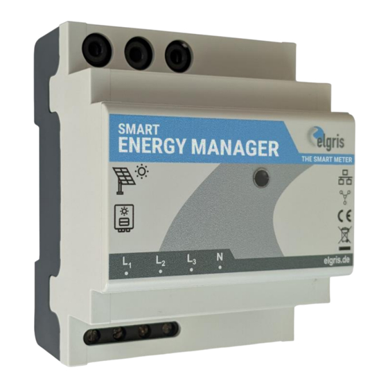 elgris SMART METER SEM 100 A Bedienungsanleitung