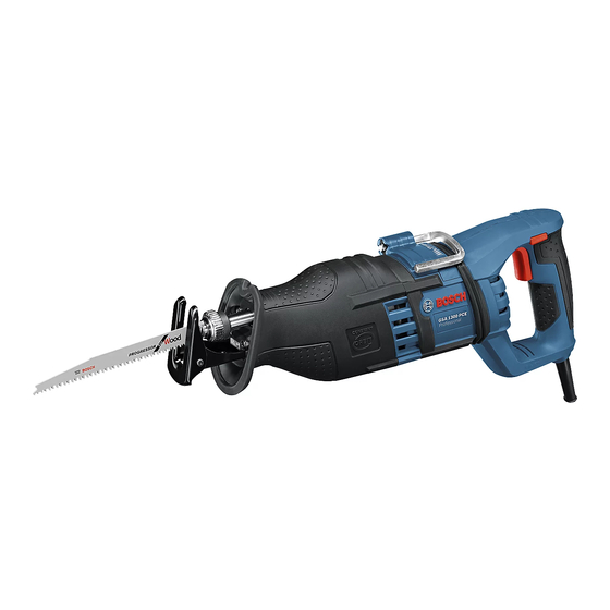 Bosch GSA 1300 PCE Professional Originalbetriebsanleitung