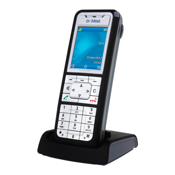 Mitel 612 SIP-DECT Bedienungsanleitung