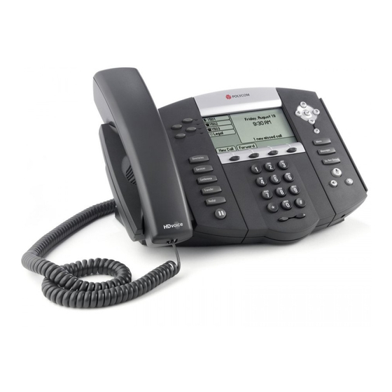 Polycom Sound Point IP 550 Kurzanleitung