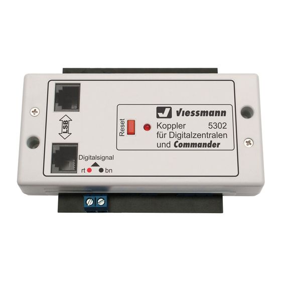 Viessmann 5302 Gebrauchsanleitung