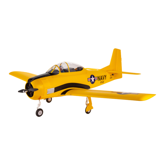 Horizon Hobby E-flite Carbon-Z T-28 2.0m Bedienungsanleitung