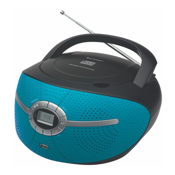 SOUNDMASTER SCD3000 Bedienungsanleitung