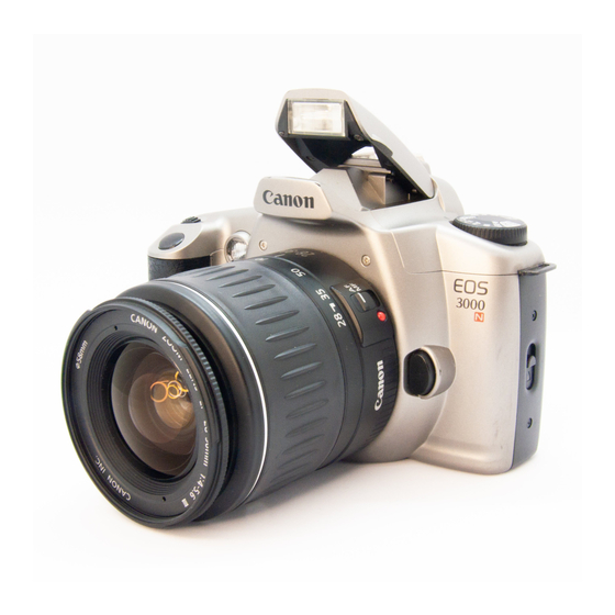Canon EOS 3000 date Bedienungsanleitung