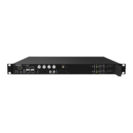 Meinberg microSync RX100/AD10DC20 Technische Referenz