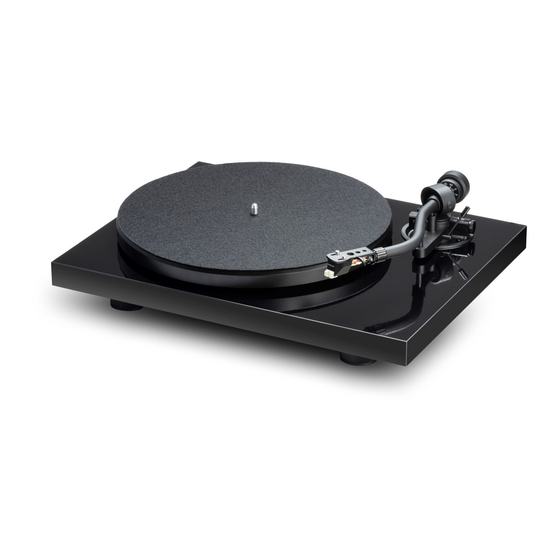 Pro-Ject Audio Systems Debut S Phono Bedienungsanleitung