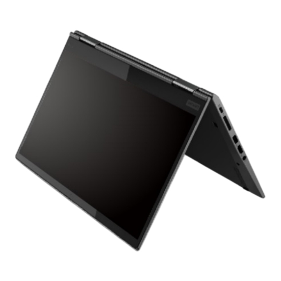 Lenovo ThinkPad X1 Yoga Einrichtungsanleitung