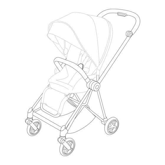 Cybex Platinum MIOS FRAME & SEAT Bedienungsanleitung