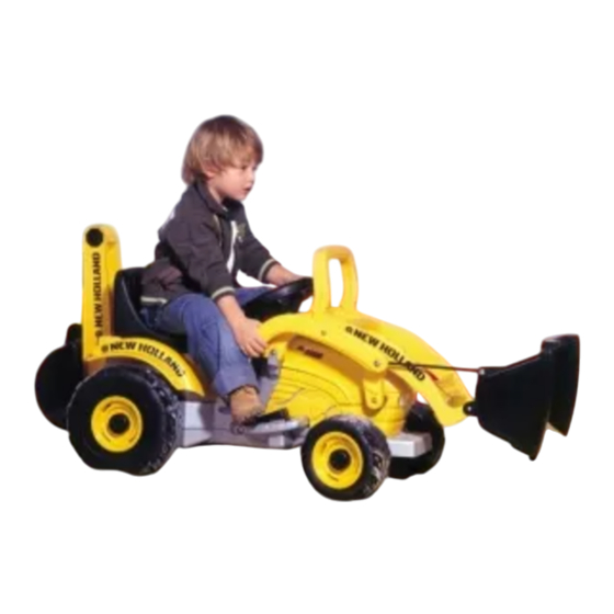 Peg Perego BACKHOE LOADER IGED1067 Gebrauch Und Wartung