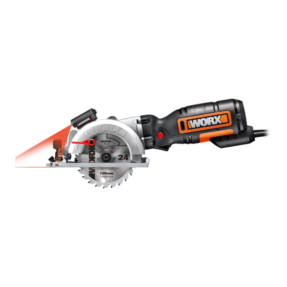 Worx Worxsaw XL WX427 Originalbetriebsanleitung