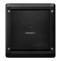 Kenwood X301-4 Bedlenungsanleitung