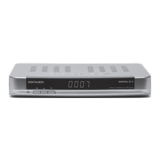 DigitalBox IMPERIAL DT 2 Bedienungsanleitung