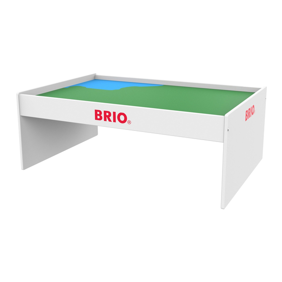 BRIO Play Table Bedienungsanleitung