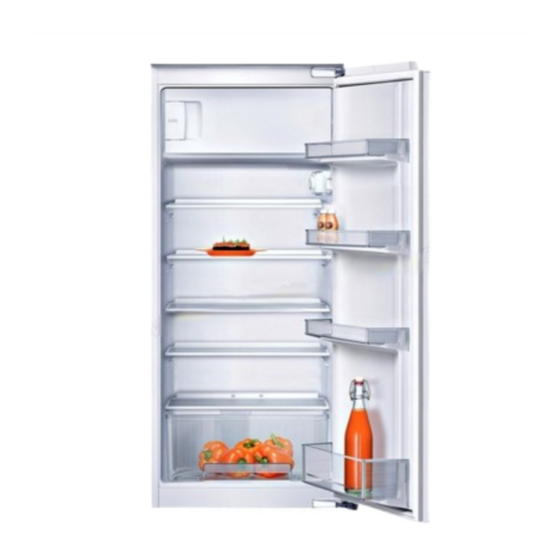 NEFF K151 Serie Gebrauchsanleitung