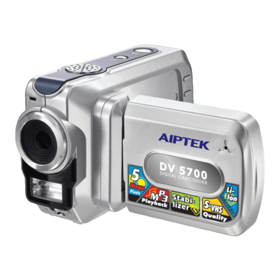 AIPTEK pocket dv 5700 Handbuch