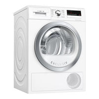 Bosch WTM85291FG Gebrauchs- Und Aufstellanleitung