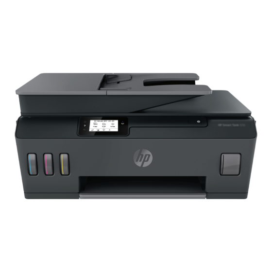 HP Smart Tank Plus 570 Serie Benutzerhandbuch