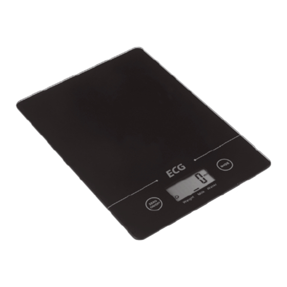 ECG KV 117 SLIM Bedienungsanleitung