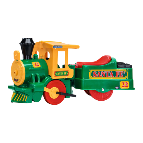Peg Perego SANTA FE' Train Gebrauch Und Wartung