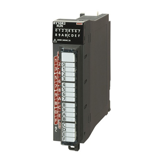 Mitsubishi Electric MELSEC iQ-R Serie Bedienungsanleitung
